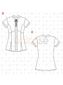 MOLDE TRABAJO BLUSA CAMARERA 2431