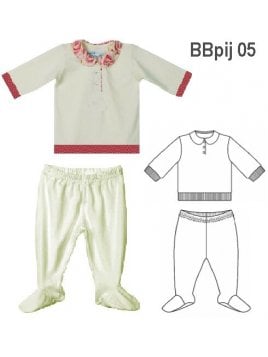 PIJAMA 2 PIEZAS BEBE 0905