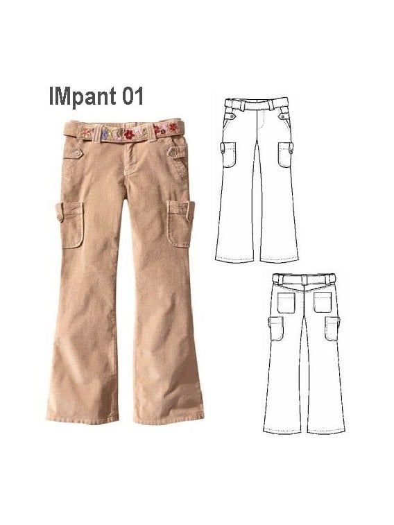 PANTALON JEANS NIÑA 0901