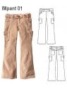 PANTALON JEANS NIÑA 0901