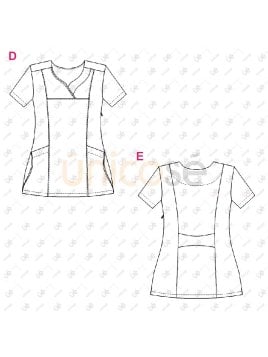 MOLDES DELANTAL PARVULARIA RT 2438