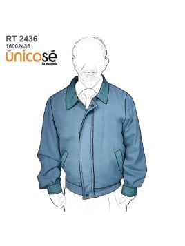 MOLDE TRABAJO CHAQUETA BOMBER RT 2436