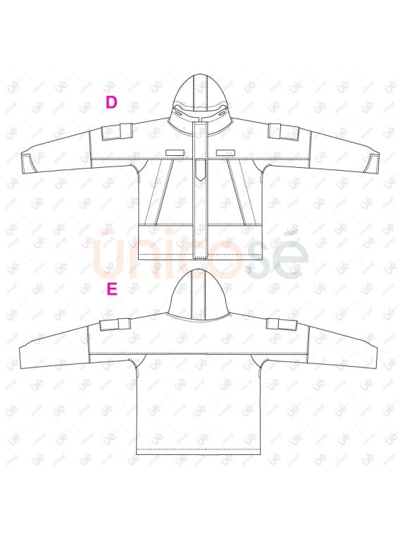 MOLDE PARKA UNISEX Hpark 2401