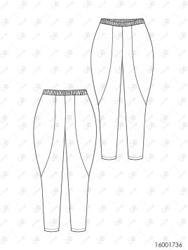 PANTALON CAPORAL RT 1736