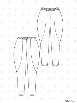 PANTALON CAPORAL RT 1736