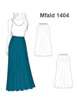 FALDA LARGA MUJER