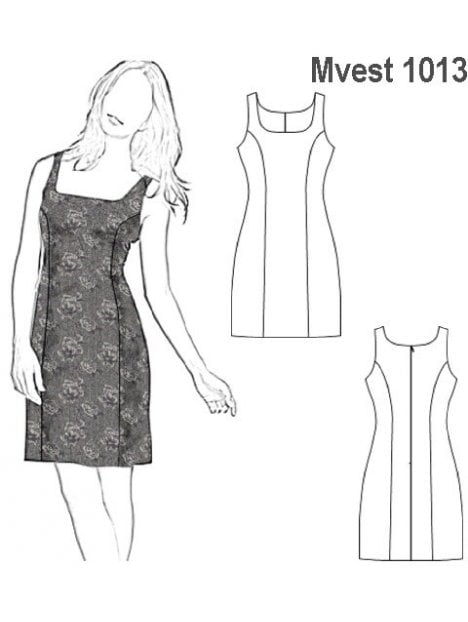 JUMPER ESCOTADO MUJER, FORRO INTERIOR, C