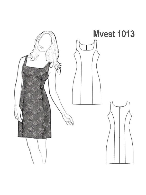 JUMPER ESCOTADO MUJER, FORRO INTERIOR, C