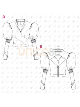 MOLDE BLUSA CAPORAL RT 1623IN