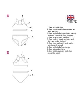 MOLDE CONJUNTO INTERIOR NIÑA 2101