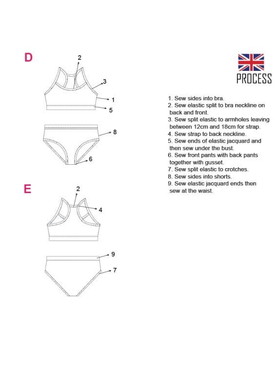 MOLDE CONJUNTO INTERIOR NIÑA 2101