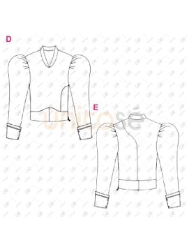 MOLDE CHAQUETA CAPORAL NIÑO RT 1625IN