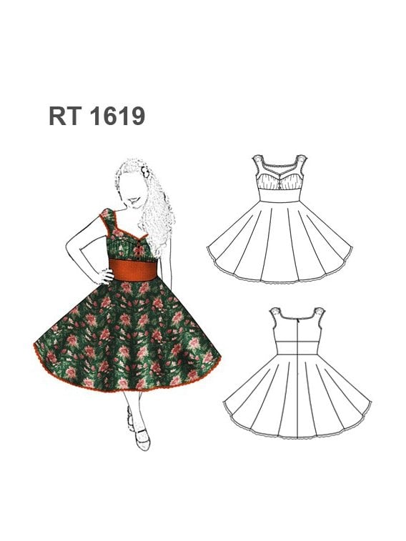 VESTIDO DE HUASA RT 1619