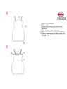 MOLDE VESTIDO SOLERA MUJER 2018