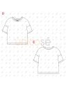 MOLDE POLERA OVERSIZE BEBE 2401