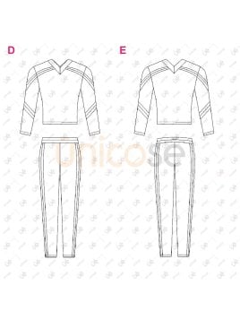 MOLDE DEPORTE CONJUNTO BARRISTA 2406