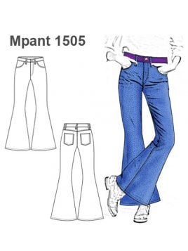 PANTALON PATA ELEFANTE