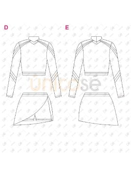 MOLDE DEPORTE CONJUNTO BARRISTA 2407