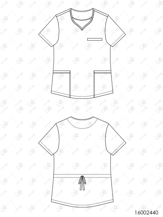 MOLDE TRABAJO BLUSA SANITARIA 2440