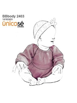 MOLDE BODY ENTERITO  BEBE 2403