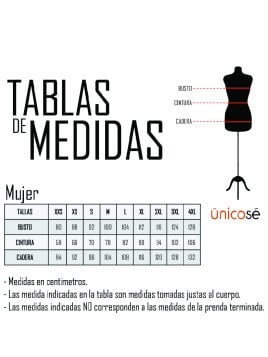 MOLDE INTERIOR FAJA REDUCTORA MUJER 2401