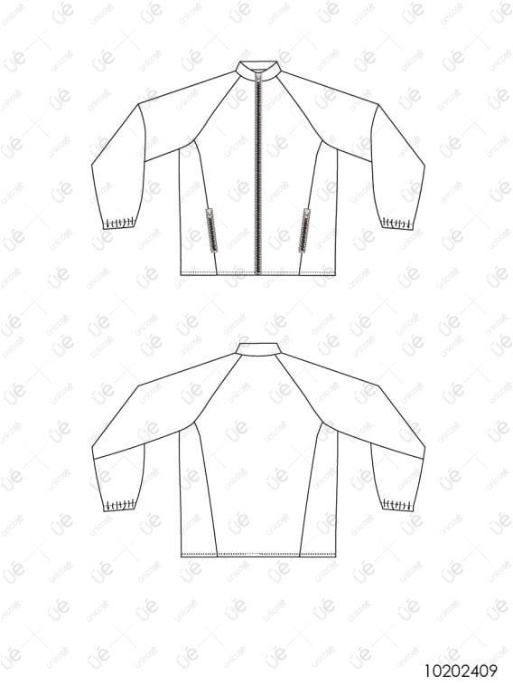 MOLDE DEPORTE CHAQUETA 2409