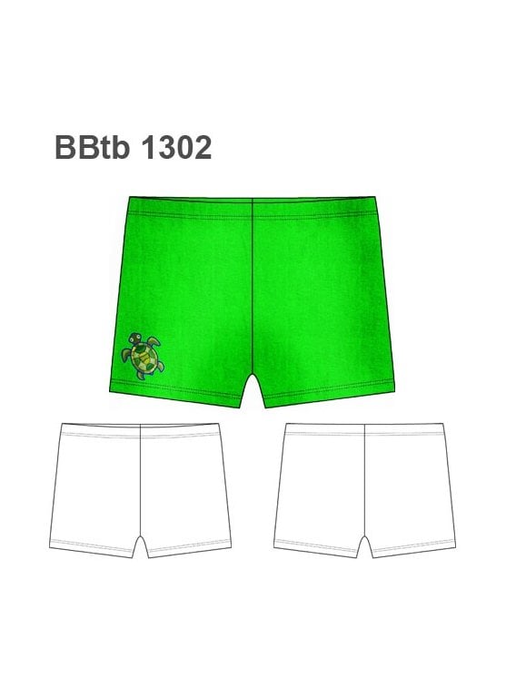 MOLDE TRAJE DE BAÑO BOXER BEBE 1302