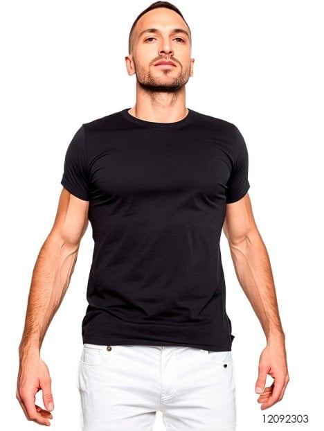 MOLDE POLERA SLIM BASICA HOMBRE 2303