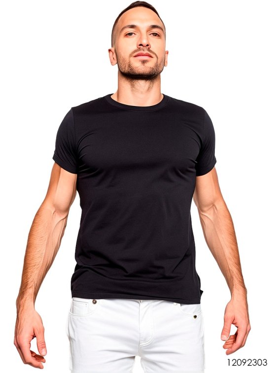 MOLDE POLERA SLIM BASICA HOMBRE 2303