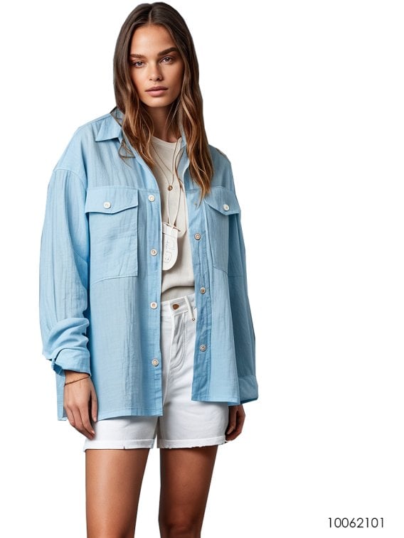 MOLDE BLUSA OVERSIZE MUJER 2101