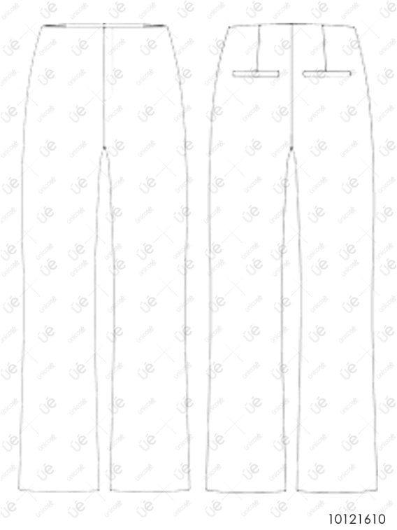 MOLDE PANTALON BASICO  MUJER 1610