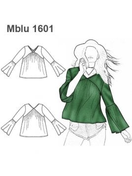 BLUSA CAMPANA MUJER 1601