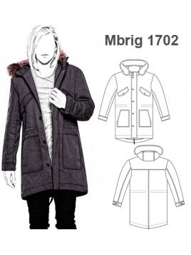 ABRIGO ANORAK OVERSIZE MUJER