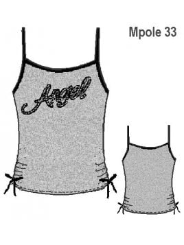 POLERA COSTADOS RECOGIDOS MUJER, PABILOS