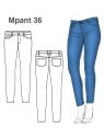 PANTALON JEANS MUJER 0936