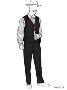 MOLDE TRAJE NORTINO RT 1535