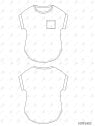 MOLDE POLERA BASICA MUJER 2403
