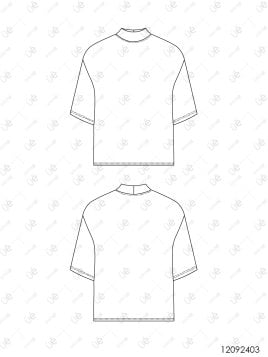 MOLDE POLERA OVERSIZE HOMBRE 2403