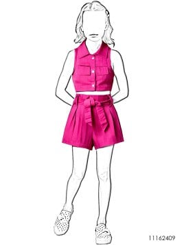 MOLDE ENTERITO CONJUNTO NIÑA 2409