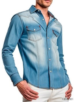MOLDE CAMISA VAQUERA HOMBRE 2301