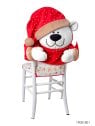 FUNDA SILLA OSO NAVIDAD MAN 1801