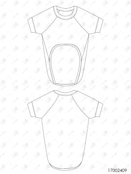 MOLDE CAMISETA FUTBOL MASCOTA ACC 2409