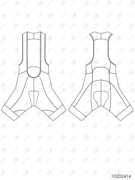 MOLDE DEPORTE TRICOTA CICLISMO 2416