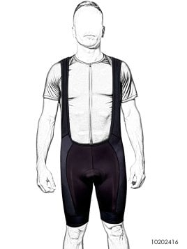 MOLDE DEPORTE TRICOTA CICLISMO 2416