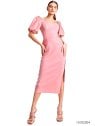MOLDE VESTIDO ASIMETRICO MUJER 2304