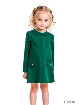 MOLDE VESTIDO CUELLO BEBE NIÑA 2301