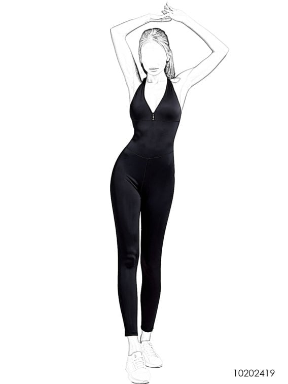 MOLDE DEPORTE CATSUIT MUJER 2419