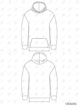 POLERON CANGURO HOMBRE 2206