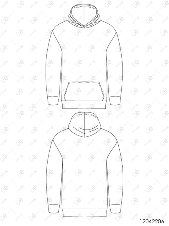 POLERON CANGURO HOMBRE 2206