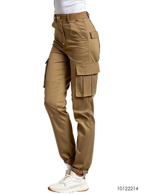 MOLDE PANTALON CARGO MUJER 2214